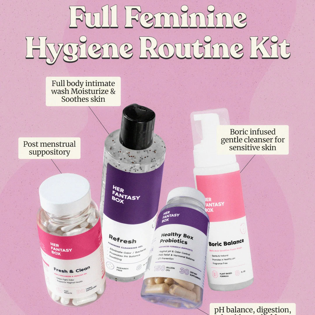 Full Feminine Hygiene Routine