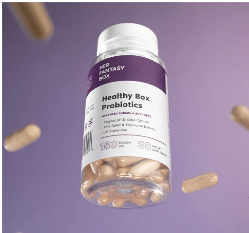 Healthy Box Probiotics for pH, Odor, Pms Relief & Uti Prevention